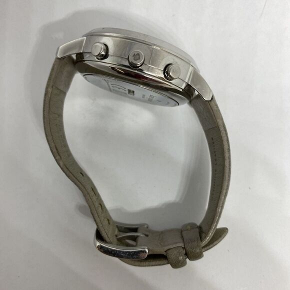 Kate Spade KST23101 Women Gray Leather White Analog Dial Hybrid Smartwatch XX736 - Picture 11 of 12